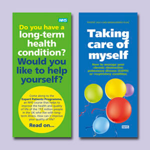Information design: NHS Leaflet design