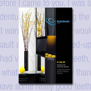 Information design: Smile Studio Brochure